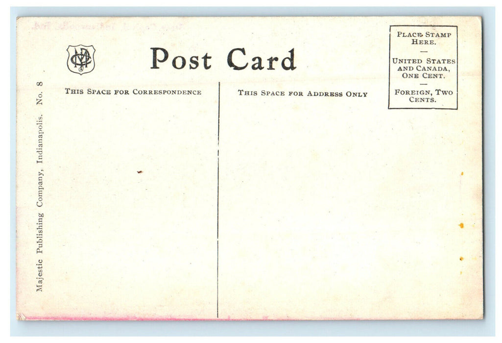 c1910s State Capitol Indianapolis Indiana IN Unposted Antique Postcard