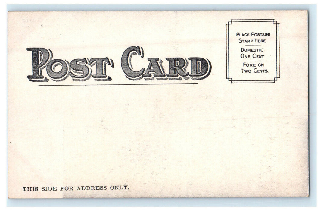 c1910s Davis County Court House, Bloomfield, Iowa IA Unposted Postcard
