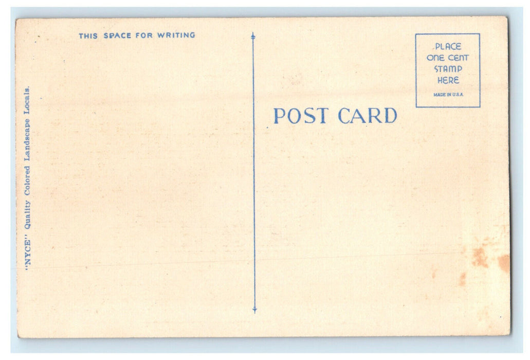 c1930s Greetings from Auburndale Wisconsin WI Vintage Unposted Postcard