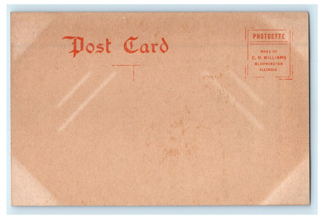 c1910s Court House, Atlantic Iowa IA Antique Unposted Postcard