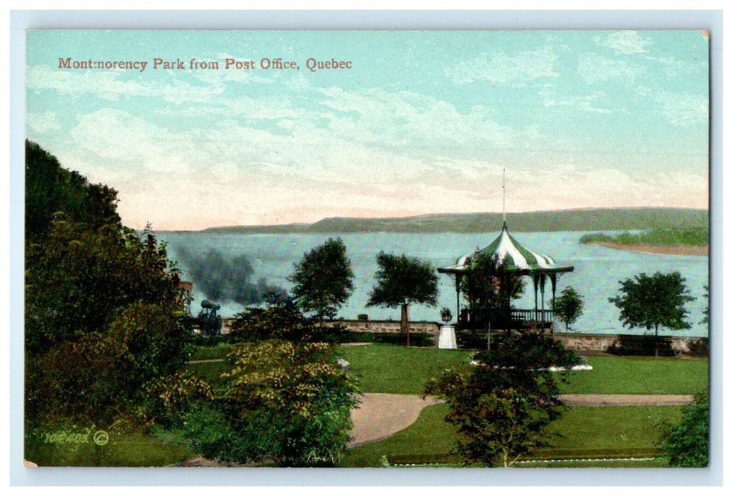 c1910 Montmorency Park  from Post Office Canada CA Foreign Antique Postcard
