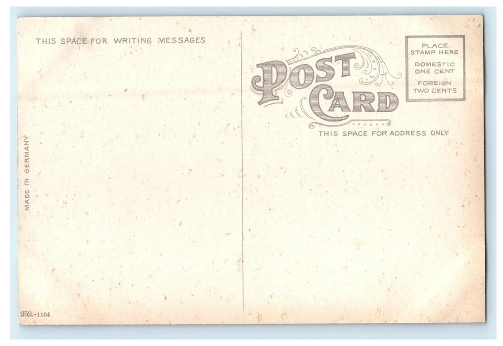 c1910's Y.M.C.A. Building Street View Freeport Illinois IL Antique Postcard