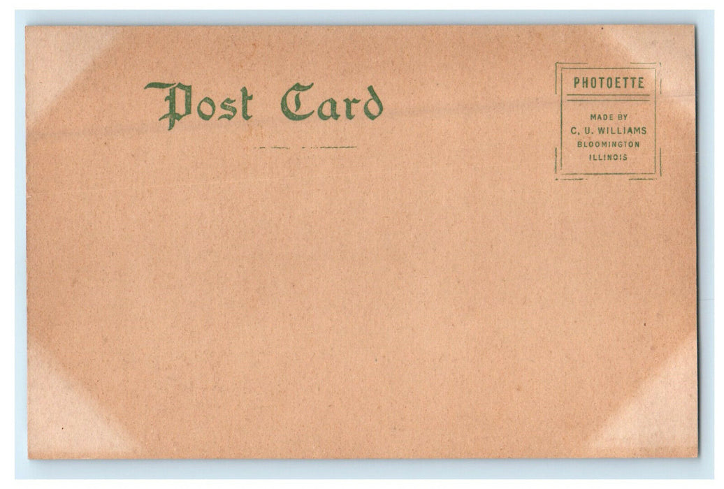 c1910s Ford County Court House, Paxton, Illinois IL Unposted Postcard