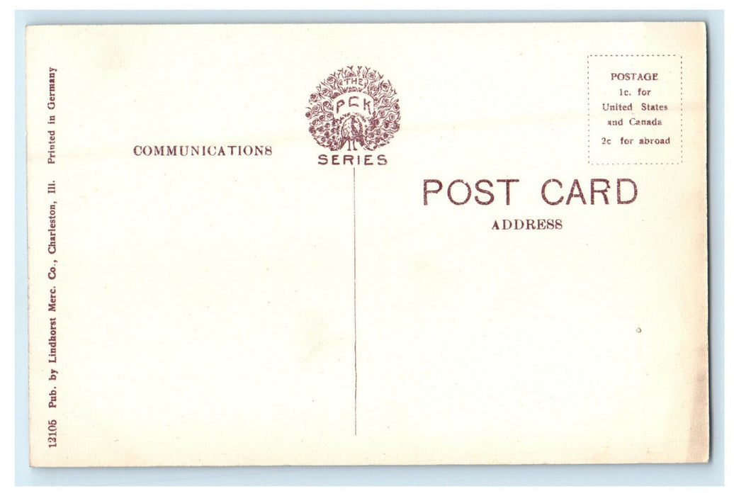 c1910s Old Lincoln Cabin 8 Miles South of Charleston Illinois IL PCK Postcard