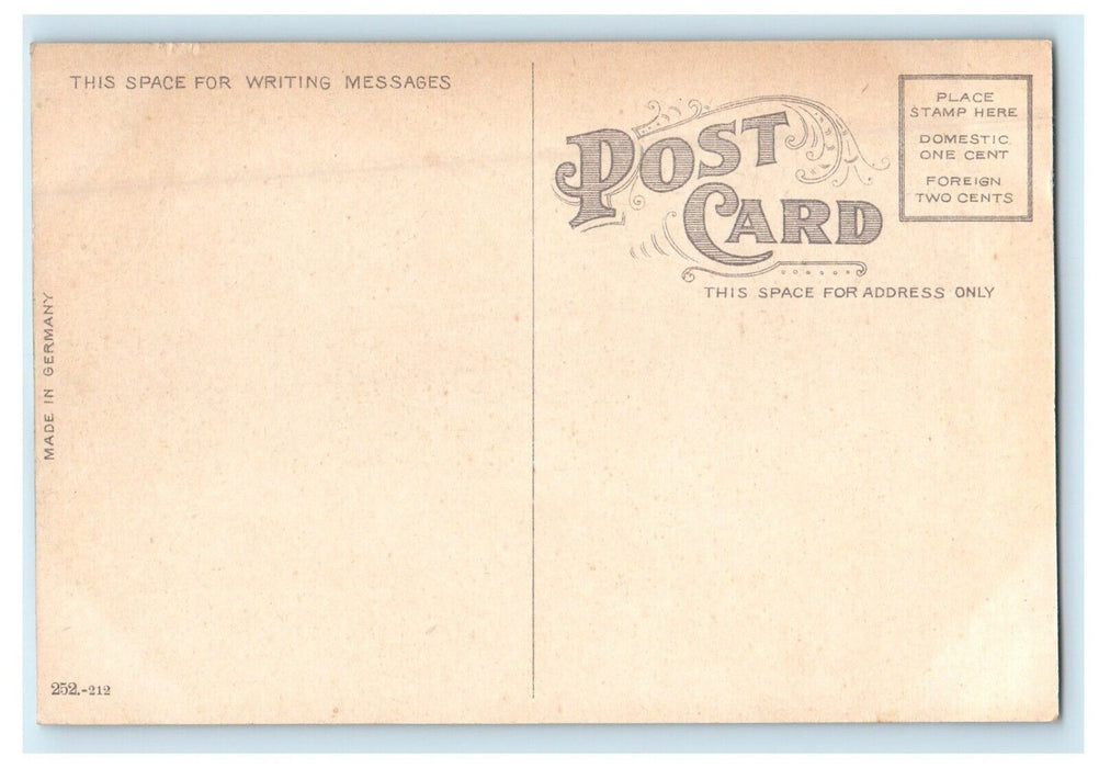 c1910's Public Library Dirt Rock Ottumwa Iowa IA Unposted Antique Postcard
