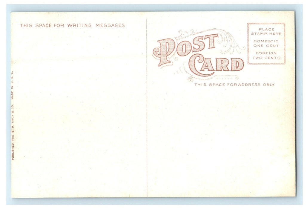 c1910s Adams County Court House, Quincy, Illinois IL Unposted Postcard