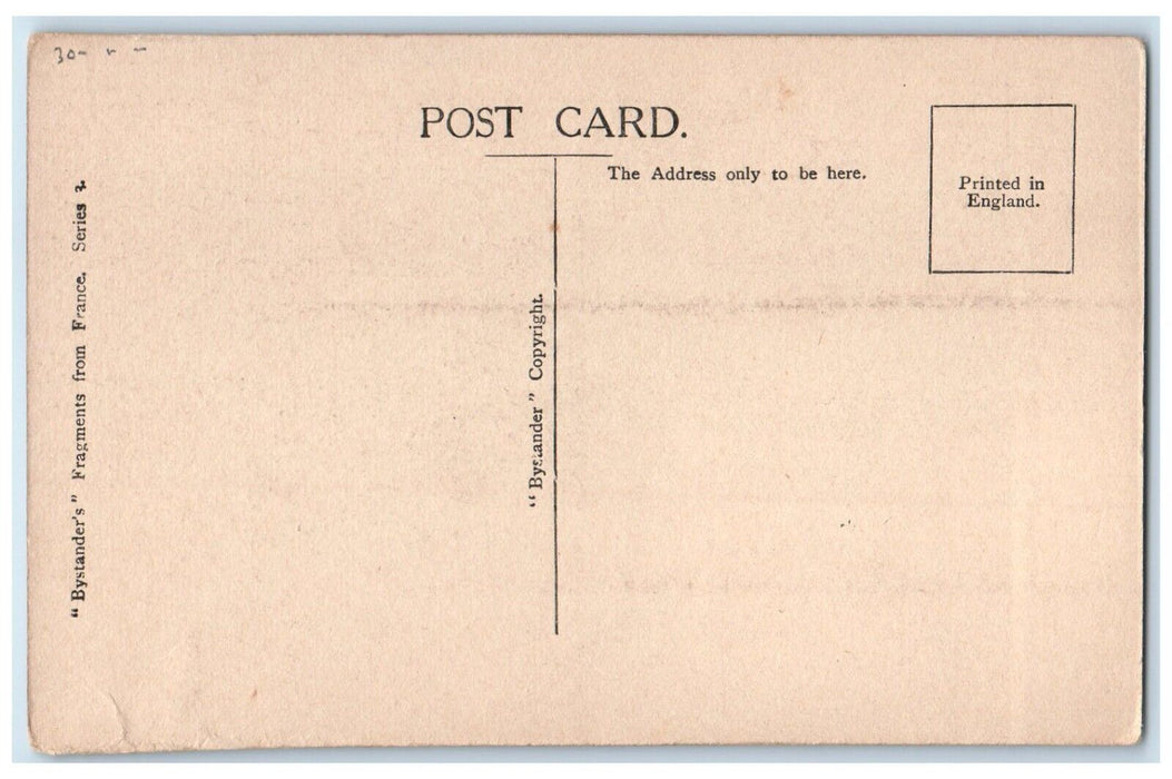 c1910s The Tactless Teuton Military WWI Humor Bruce Bains Father Postcard
