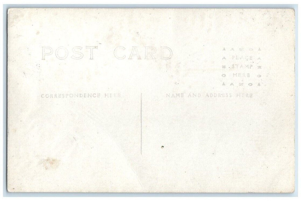 c1910's USS Wisconsin Battleship Navy Military View RPPC Photo Unposted Postcard