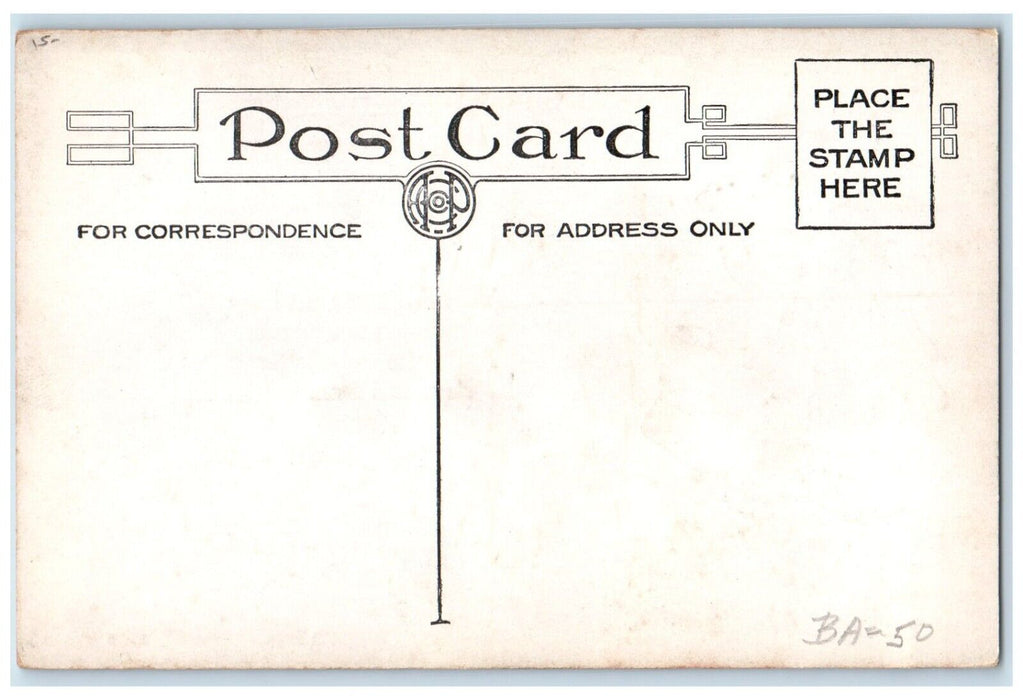Mailman Delivering Letters Why Don't You Get Busy And Write Letter Postcard