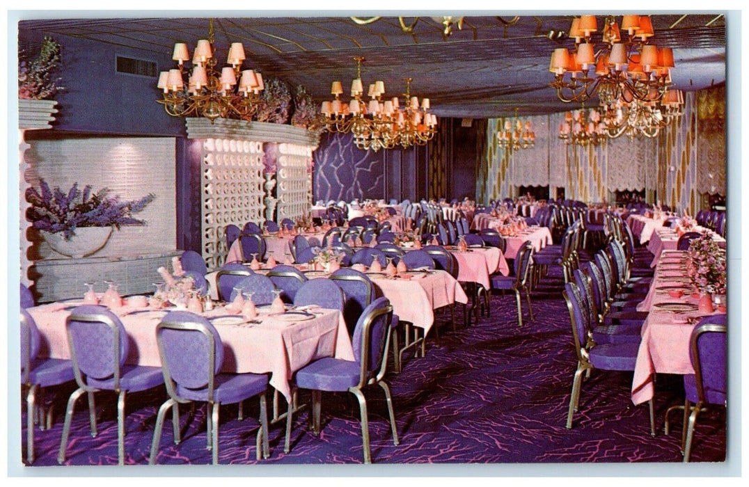 c1960 Martinique Restaurant Drury Lane Theatre Park Chicago Illinois IL Postcard
