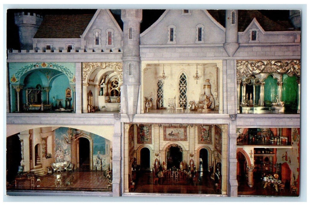 c1960 Colleen Moore Doll House Museum Science Industry Chicago Illinois Postcard