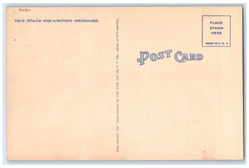 c1930's Hobo At The Restaurant Drinking Alcohol Unposted Vintage Postcard