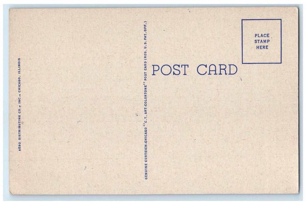 c1940 Manning Oars Whaleboat Regimental Boat Race Great Lakes Illinois Postcard
