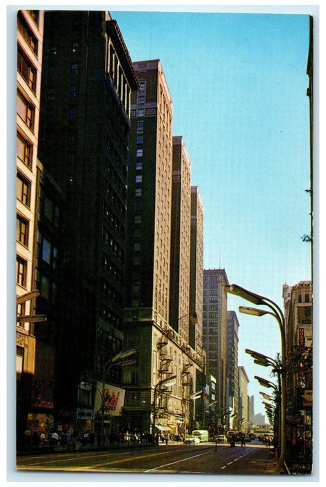 c1960 Palmer House Hotel Building State St Chicago Illinois IL Unposted Postcard