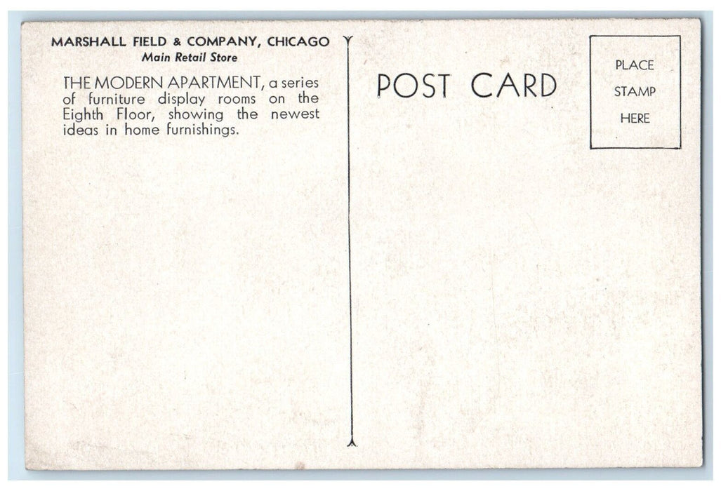 c1910 Marshall Field Company Main Retail Store Modern Chicago Illinois Postcard