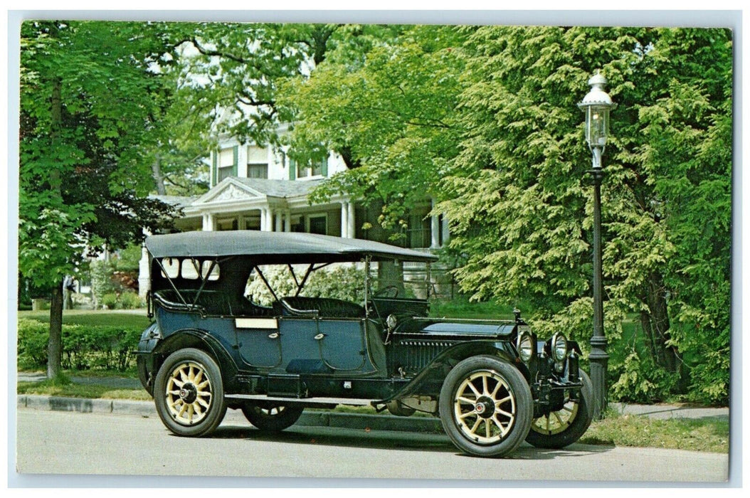1960 1915 Packard 5-48 Touring Car Newton Massachusetts Antique Vintage Postcard