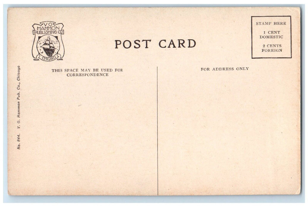 1910 Play Ground Mitchell Park Milwaukee Wisconsin Vo Hammon Publishing Postcard