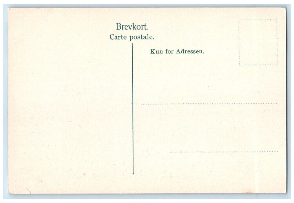 c1910 View of Bødalsbreen Loen Nordfjord Norway Antique Unposted Postcard