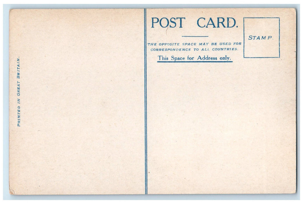 c1910 View of Princes Bridge Melbourne Australia Antique Unposted Postcard