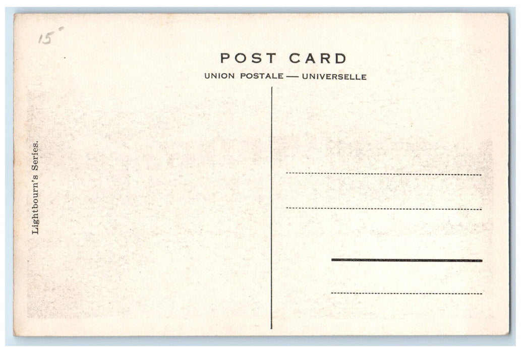 c1940's Boating Naval Building St. Thomas Virgin Islands USA Unposted Postcard