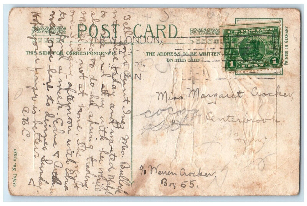 c1910's Valentine Children Sweetheart John Winsch Artist Signed Antique Postcard
