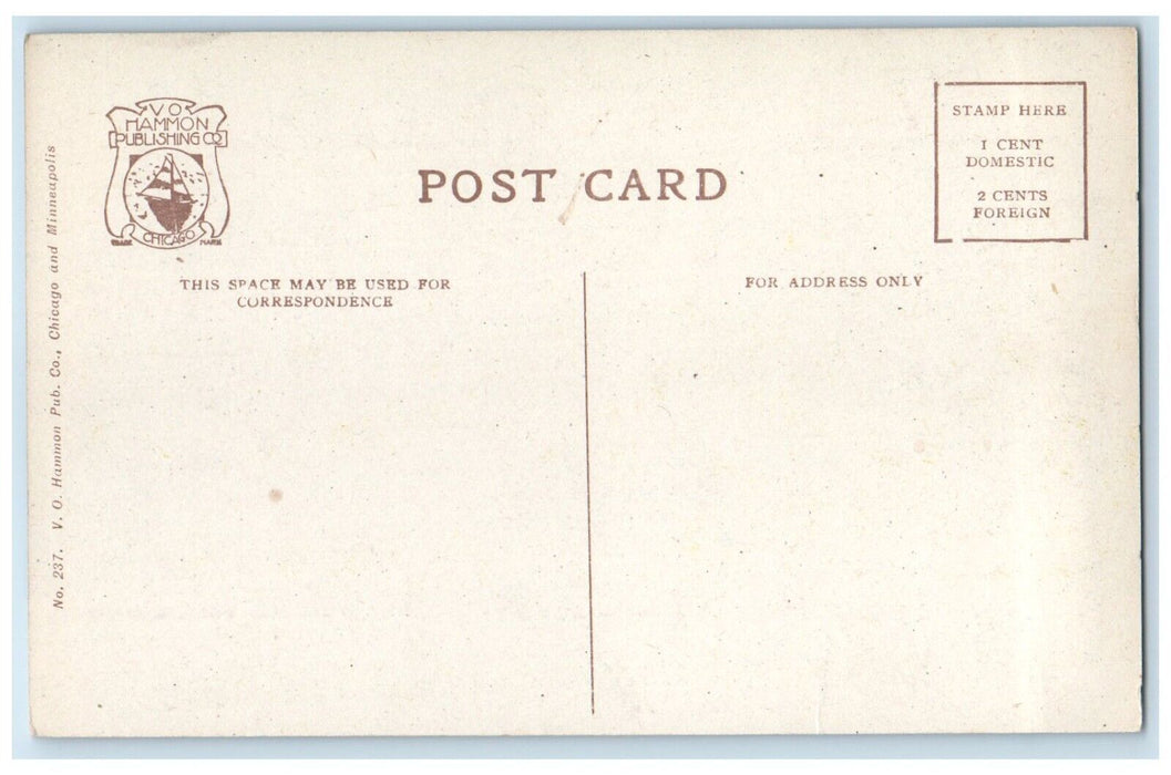 Santa Maria Pinta And Nina Spanish Caravels Columbus Jackson Park Postcard