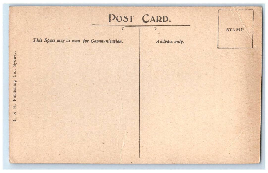 c1910 Post Office Albury New South Wales Australia Unposted Antique Postcard