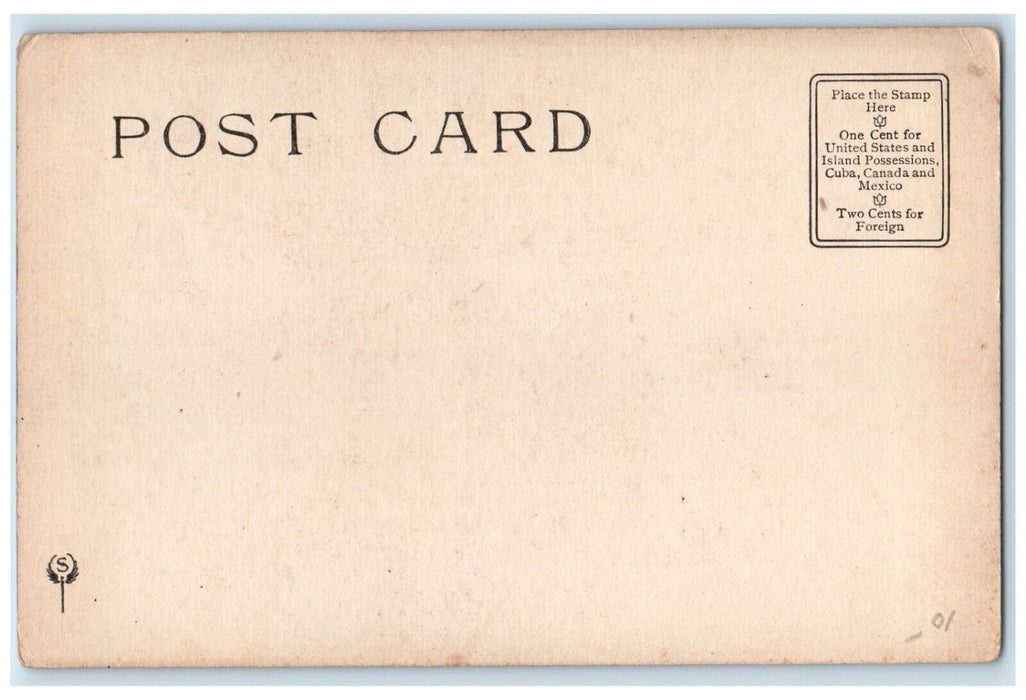 c1905 The Sportsman Fishermen Catch Frog Fishes Unposted Antique Postcard