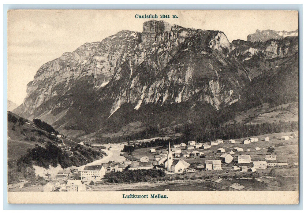c1910 Houses at Luftkurort Mellau Kanisfluh Austria Unposted Antique Postcard