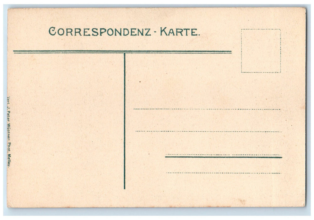 c1910 Houses at Luftkurort Mellau Kanisfluh Austria Unposted Antique Postcard