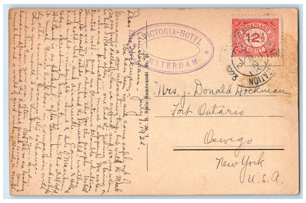1923 Lot of Lustgarten and Circus Busch Berlin Germany Vintage Postcard