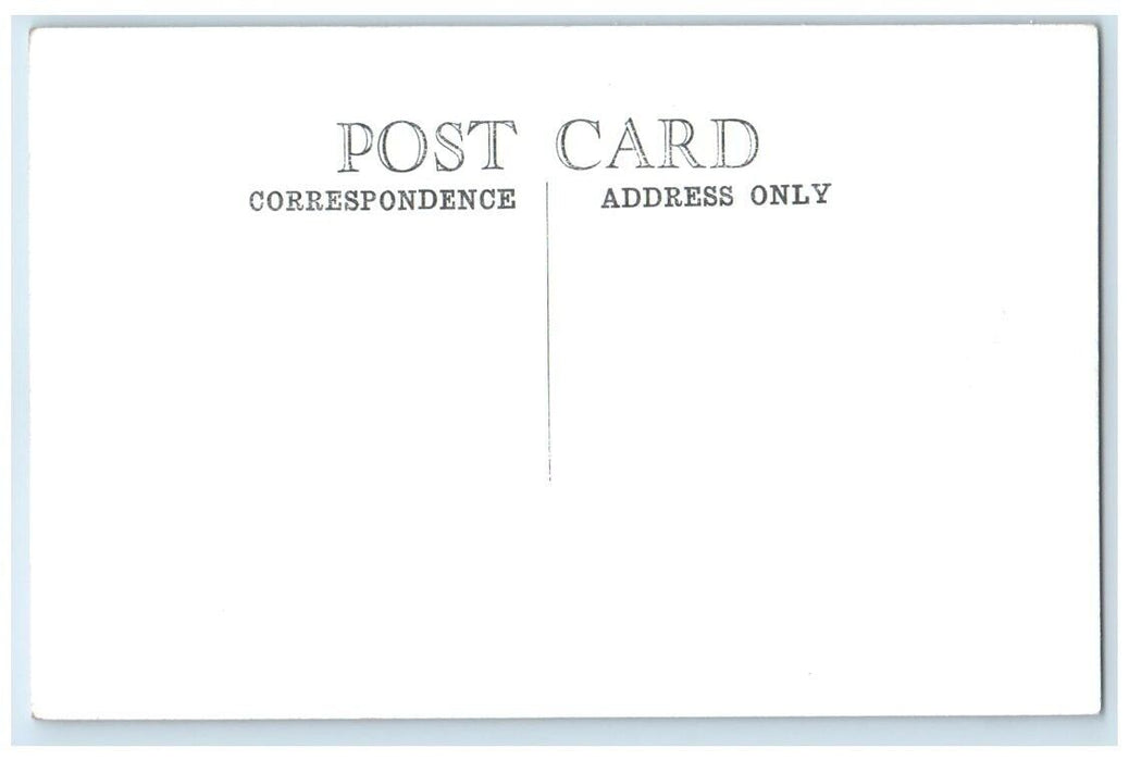 c1930's Sail Boating Harbor Entrance Lighthouse Ludington MI RPPC Photo Postcard