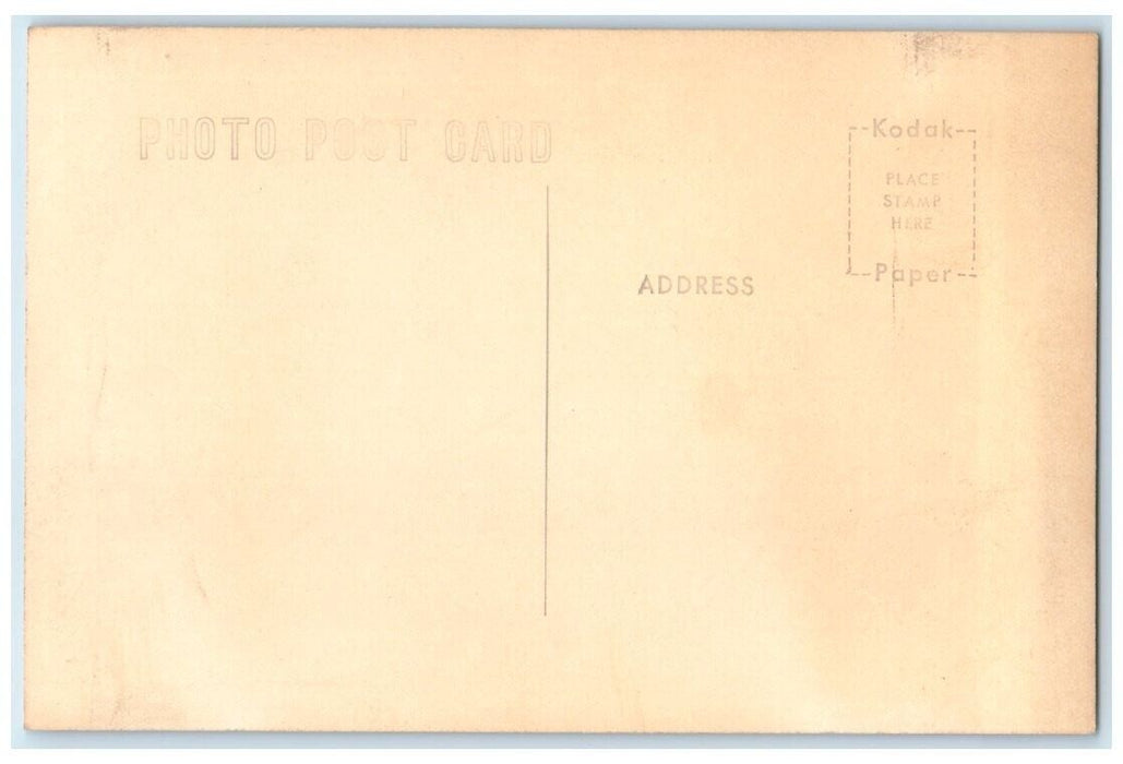 c1950's Residence Home View Amana Iowa IA RPPC Photo Unposted Postcard