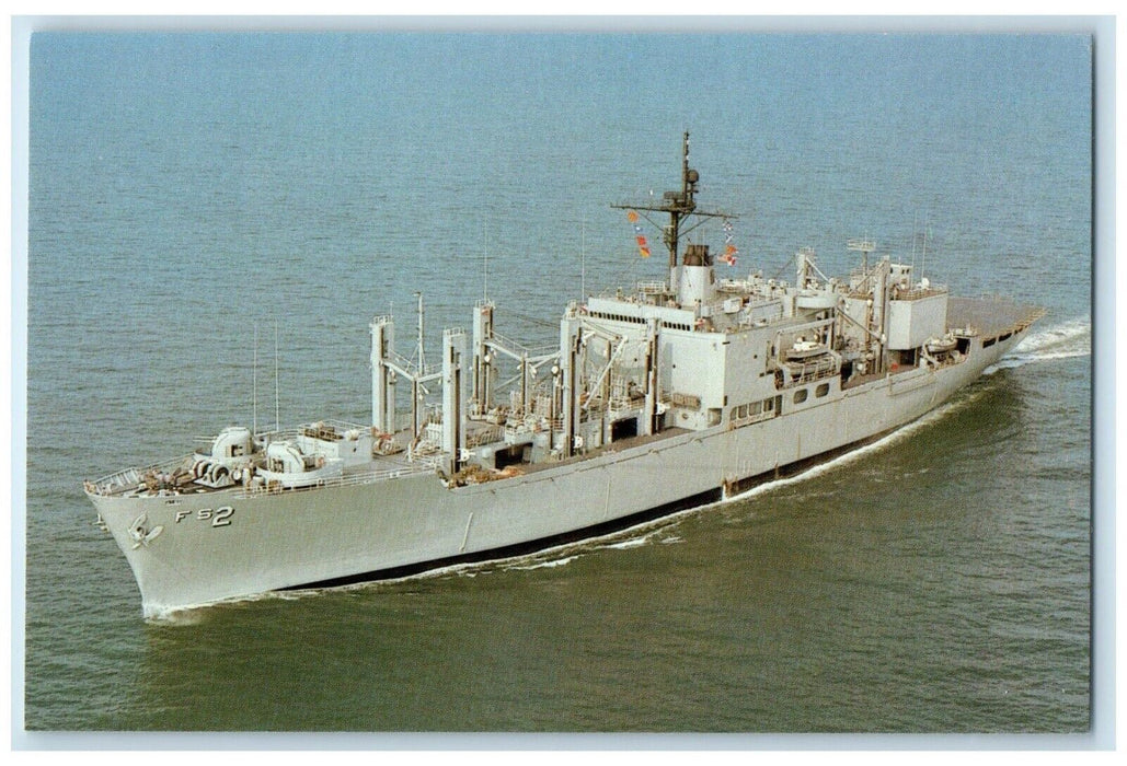 USS Sylvania AFS-2 Combat Stores Ship Navy Ship San Diego California CA Postcard