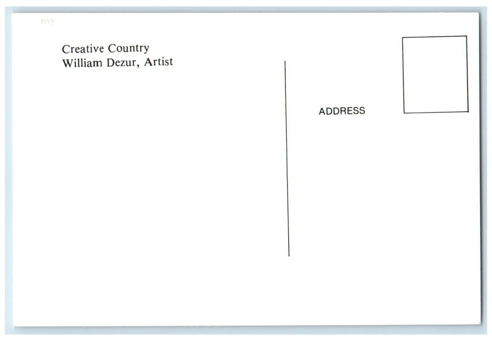 Carl D Bradley Transportation Co. Map Creative County William Dezur MI Postcard