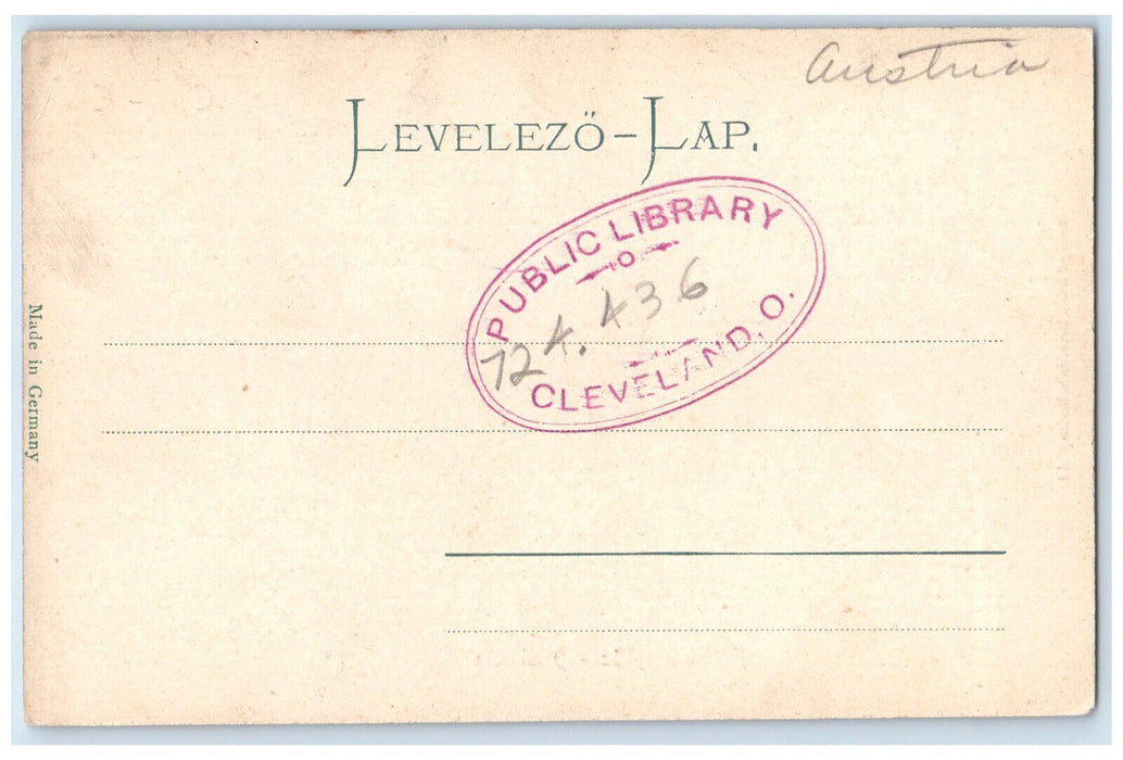c1905 Foszekesegyhaz Cathedral Eger-Erlau Austria Unposted Postcard