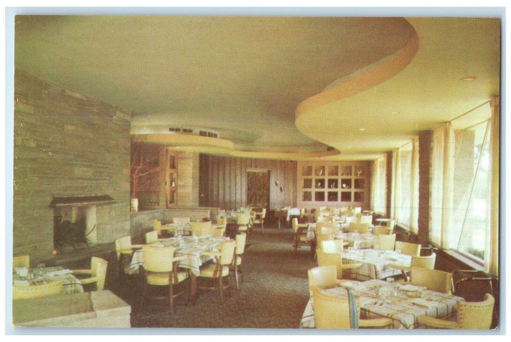 Entrance To Terrace Room Win Schuler's Restaurant Saint Joseph MI Postcard