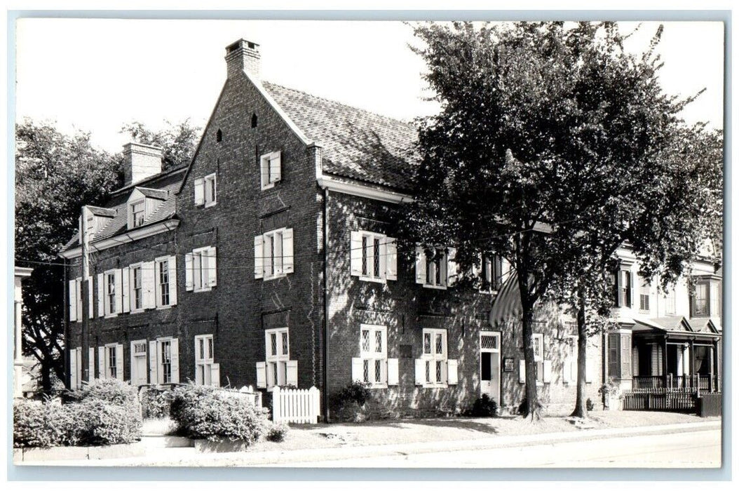 c1940's Fort Crailo View Rensselaer New York NY RPPC Photo Unposted Postcard