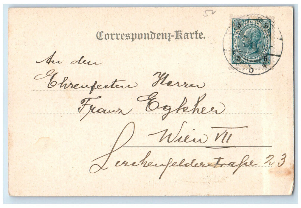 1904 Godesberg-Villenviertel Gars im Kamptale Bonn Germany Antique Postcard