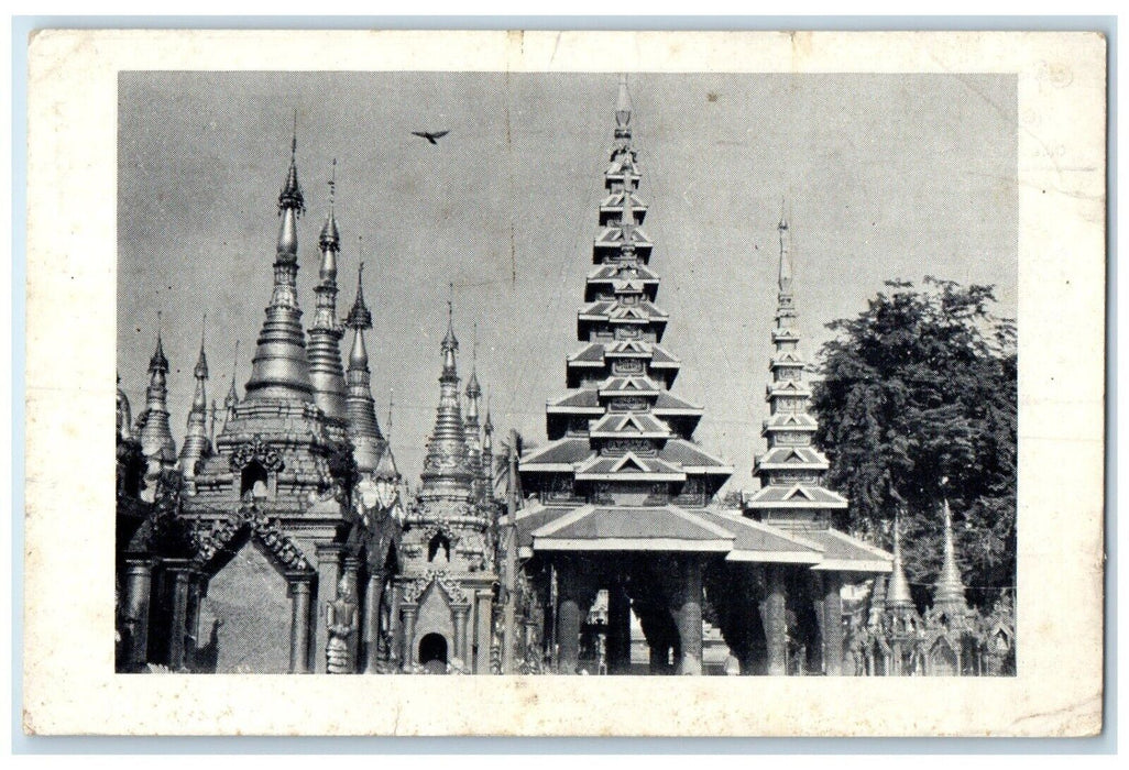 1995 Missionary Christian Pasadena California CA, Greetings From Burma Postcard