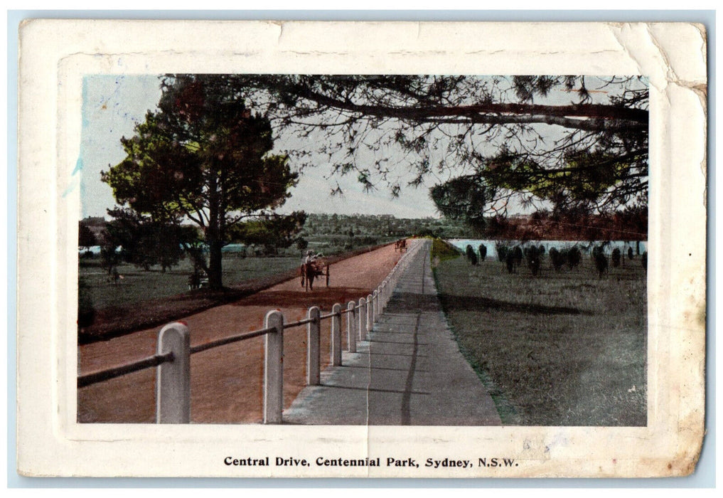 1911 Central Drive Centennial Park Sydney New South Wales Australia Postcard