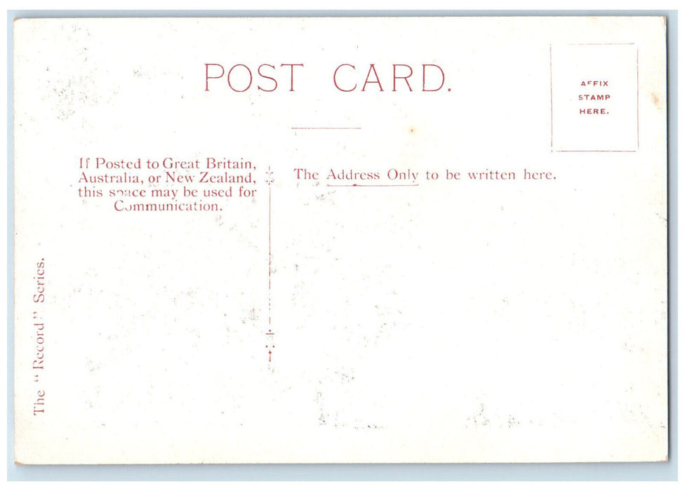 c1910 View of Queensland Club Brisbane Australia Antique Unposted Postcard