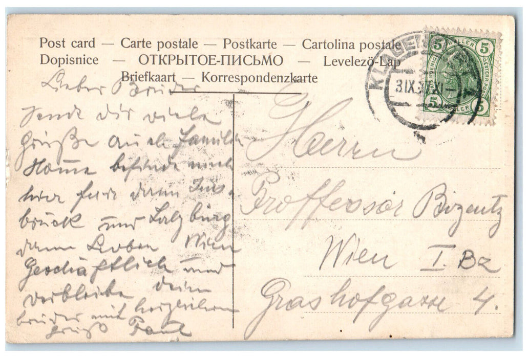 c1920's Kreuzberg Klagenfurt Wörthersee Austria Antique Posted Postcard
