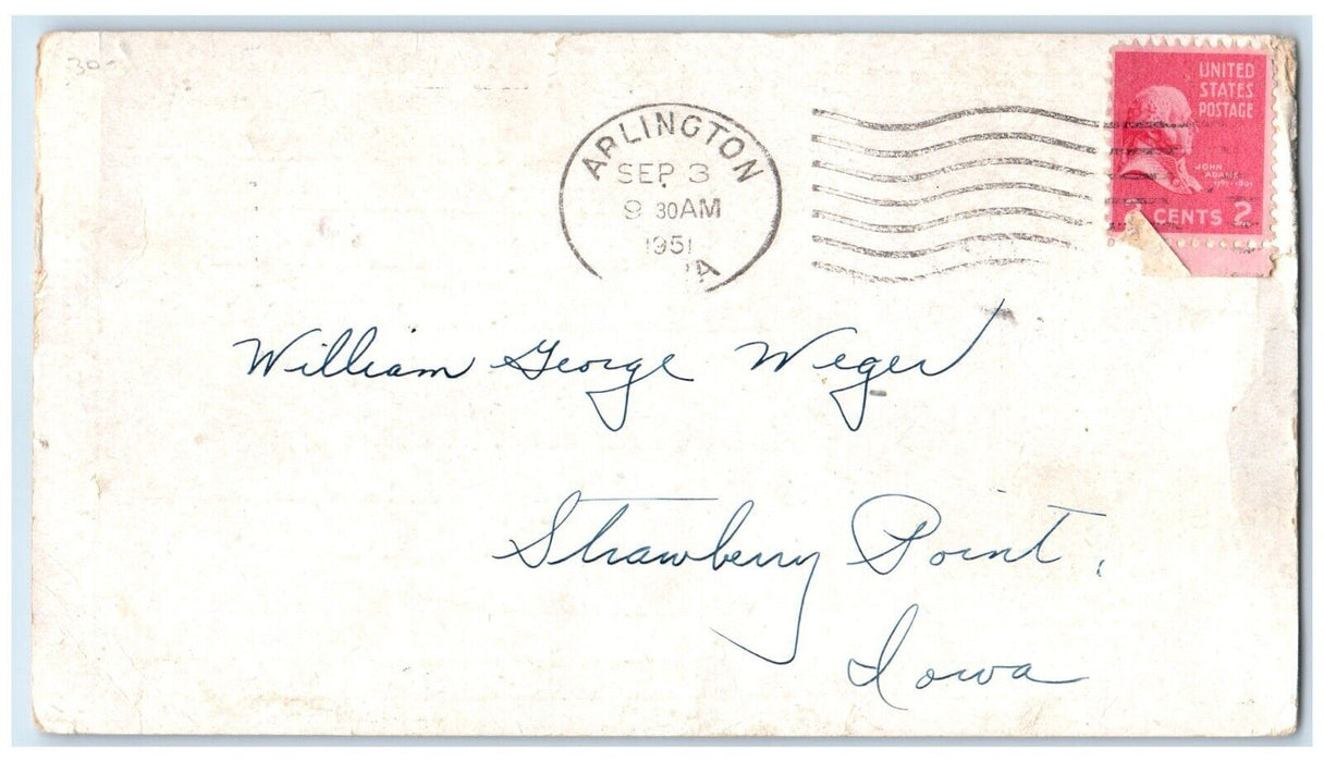 1951 Cradle Roll At St. John's Lutheran Sunday School Arlington IA Postcard