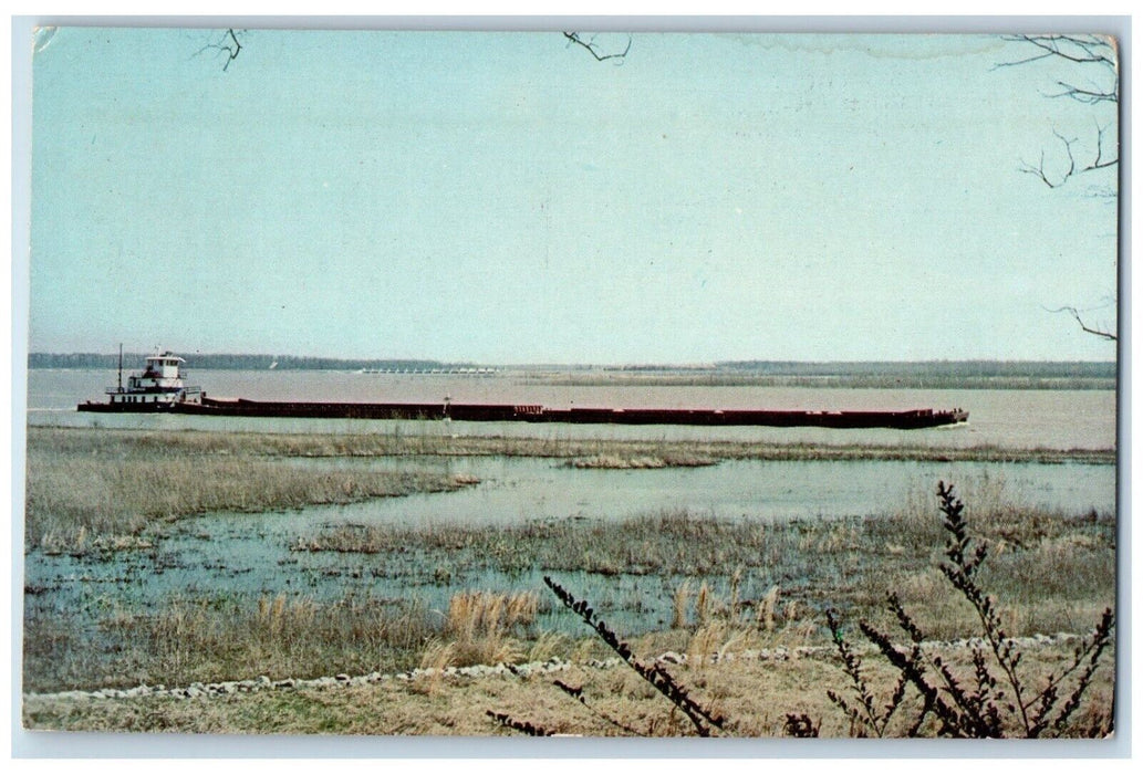 c1910 Arkansas River Traffic Post National Memorial Gillett Arkansas AR Postcard
