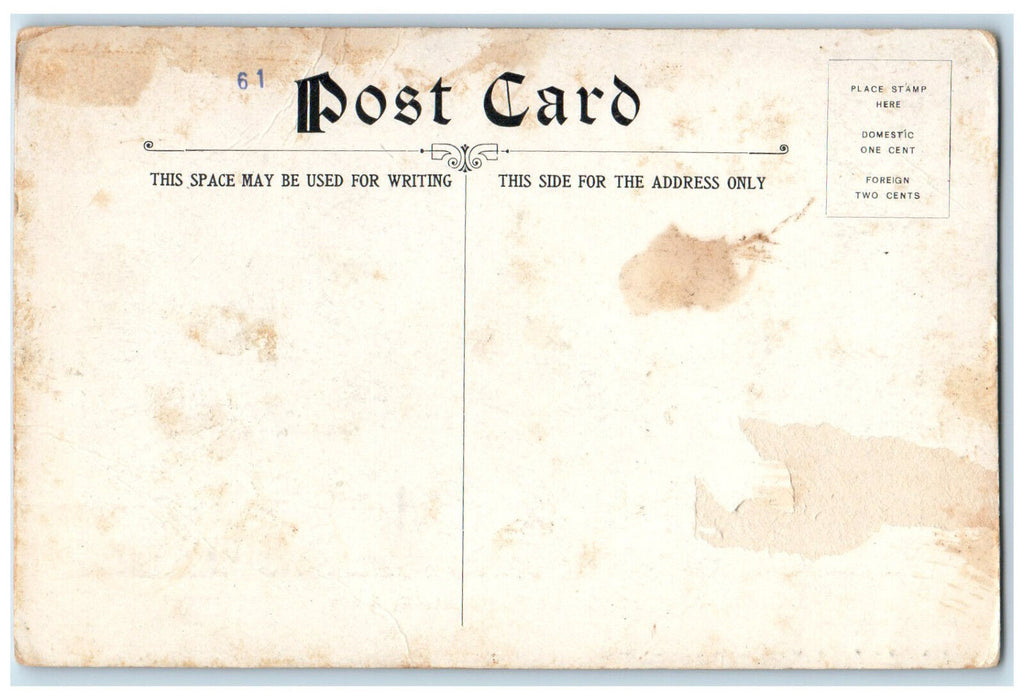 c1910 Steerage Rock Brimfield Massachusetts MA Antique Unposted Postcard