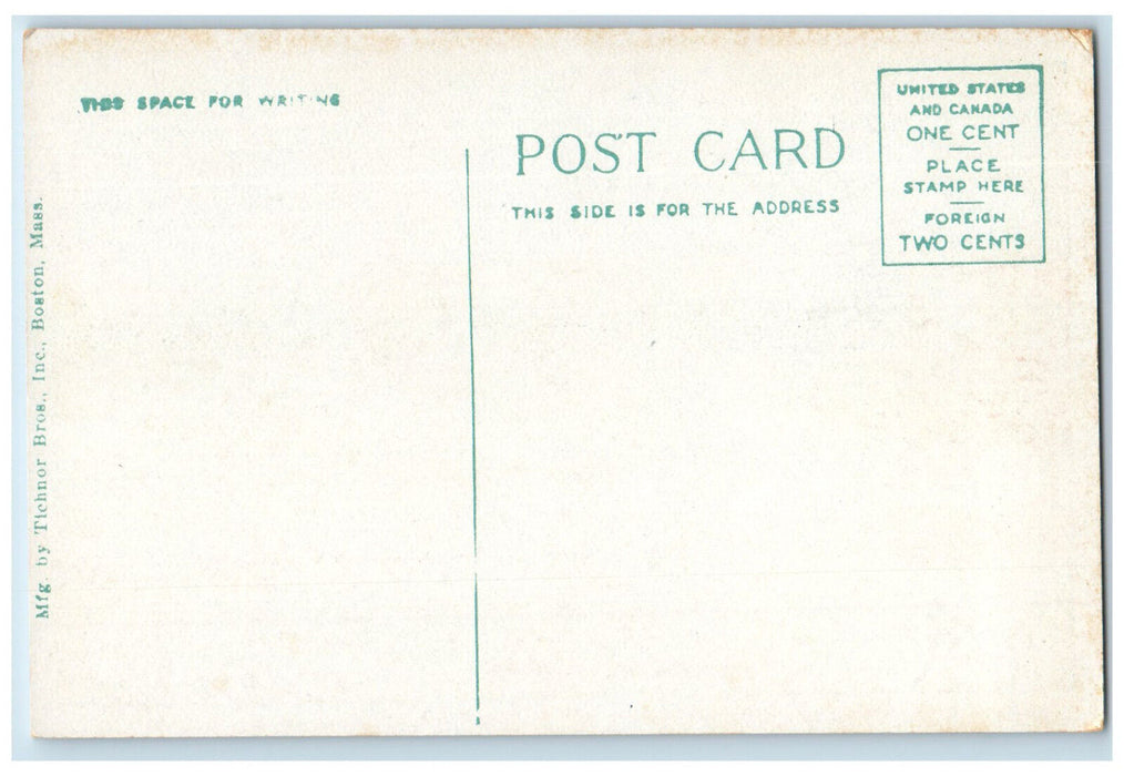c1930's Ocean Avenue West of Wilbur Avenue Oak Bluffs Massachusetts MA Postcard