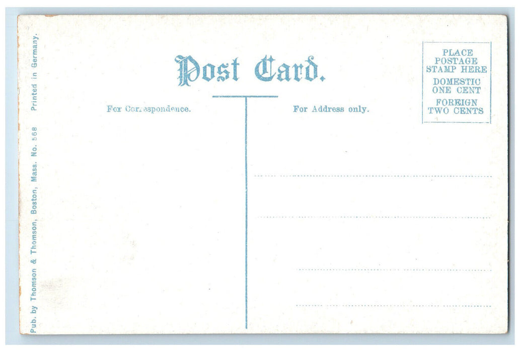 c1910 Tuttle Cottage Oak Bluffs Massachusetts MA Antique Unposted Postcard