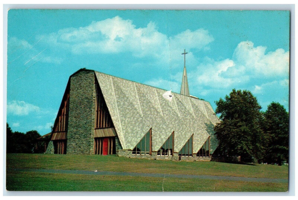 c1950's Church Of The Good Samaritan Paoli Pennsylvania PA Vintage Postcard