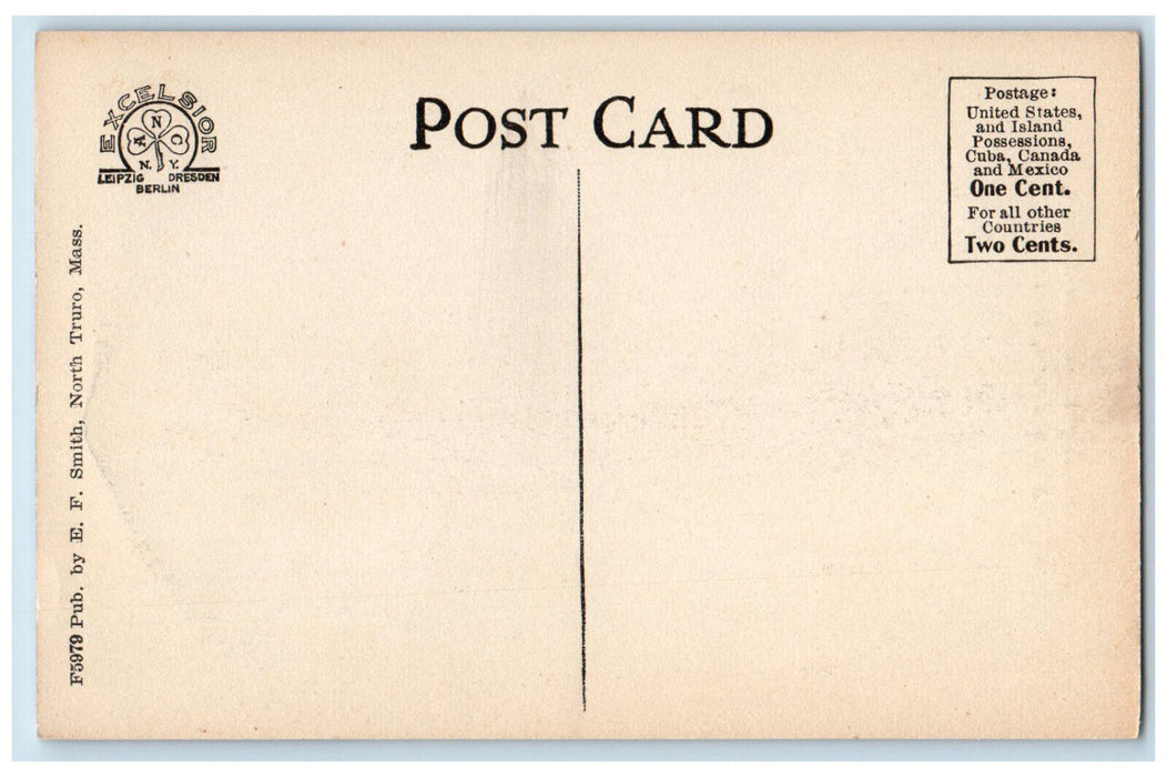 c1910 Highland Light Wireless Station North Truro Massachusetts MA Postcard